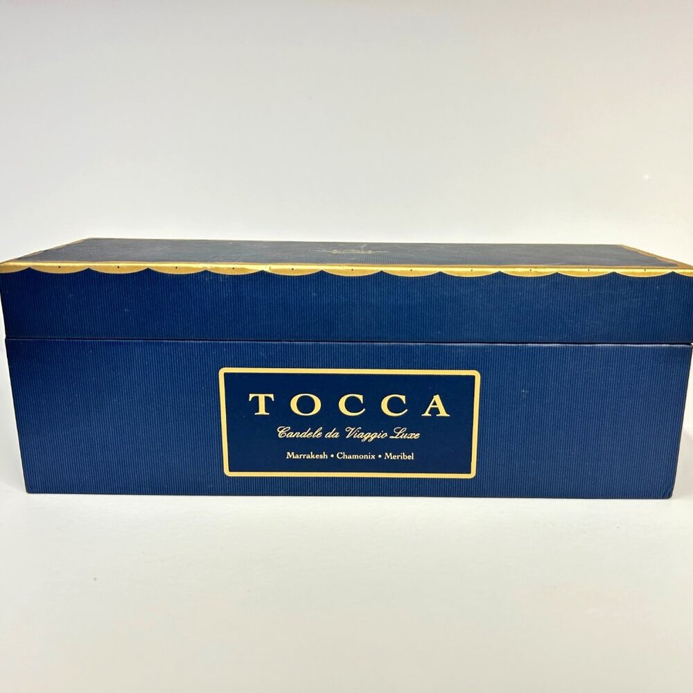 Tocca Candele du Viaggio Luxe - Travel Candle Trio. Marrakesh, Chamonix, Meribel